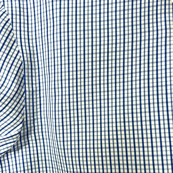 #53 KITON Designer Blue Gingham Plaid Cotton Shirt 15 - Picture 13 of 13